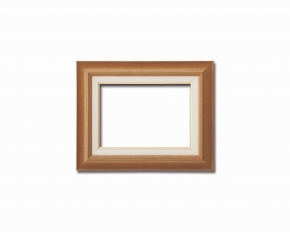 ■7720 油絵額F4(333×242mm)チーク