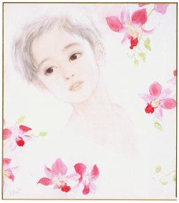 おおた慶文色紙額(小)色づく想い