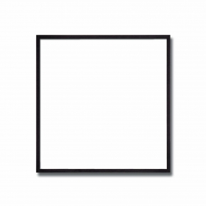 【角額】紫外線から作品を守るUVカットアクリル付き■9102 350角(350×350mm) 墨