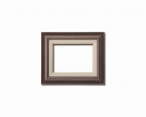 ■7720 油絵額F3(273×220mm)ブラウン