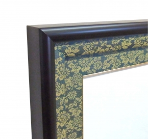 【和色紙額】タメ塗色紙額■マット付き(紺ドンス)273×242mm