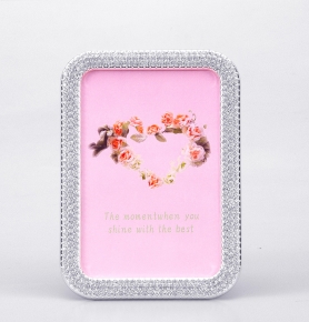 ラインストーンフォトフレーム