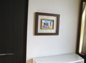 トーマス・マックナイト 透明フレームブラウン 「コーべリビングルーム」