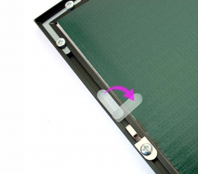 【パネルフレーム】5008■かる!フレーム (B2, シルバー)