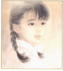 おおた慶文色紙額(小)思いつき