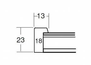 5767デッサン額 八ツ切サイズ(303×242mm) (  ブラック  )
