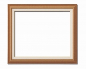 ■7720 油絵額F20(727×606mm)チーク