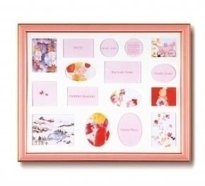 いわさきちひろファミリーフレーム(大)