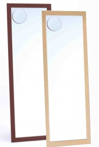 拡大鏡付姿見3尺 ブラウン
