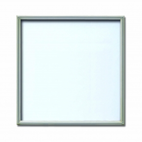 【角額】アルミ正方形額・壁掛けひも・アクリル付き ■7517 450角(450×450mm)シルバー