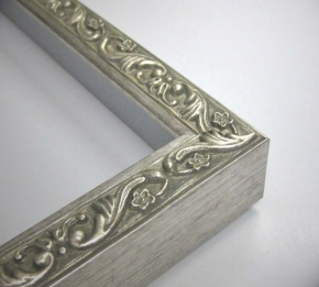 【角額】正方形額・深みのある額 ■8201 200角(200×200mm)シルバー