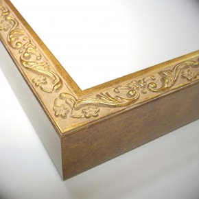 【角額】正方形額・深みのある額 ■8201 400角(400×400mm) ゴールド