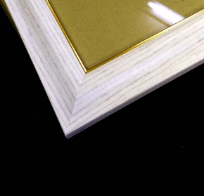 ■伊藤渓山8125色紙額「赤富士」