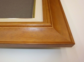 ■7720 油絵額F6(410×318mm)チーク