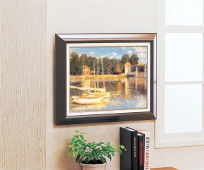 モネ名画額F6号 「アルジャントーユの橋」