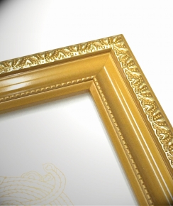 【樹脂性賞状額】金色賞状額 ゴールド賞状額 ■0122ネオ金消し賞状額 A3大(455×318mm)