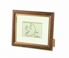 ピカソ 絵画額(スタンド付) 「平和」