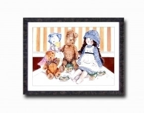 アンジェラ・シマンドソンDX絵画額 「ピクニック」