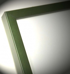 【角額】木製正方形額・壁掛けひも ■5767 300角(300×300mm)グリーン