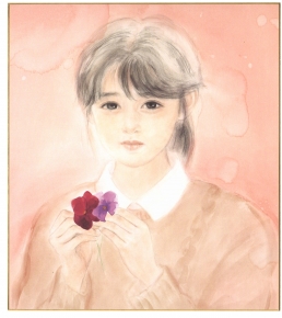 おおた慶文色紙額(小)追想