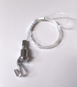 【日本製】額吊りナイロン5㎏(自在1000mm) ■8225額吊り透明ナイロン100cm