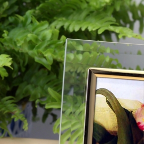 クリスタル湾曲フォトフレーム(L版サイズ)