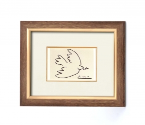 ピカソ 絵画額(スタンド付) 「平和」