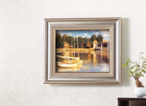 モネ名画額F6号AS  「アルジャントーユの橋」