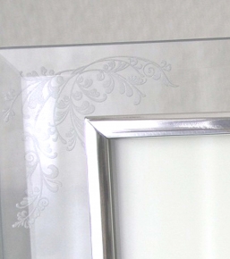 レーザー彫刻クリスタルフォトフレーム L版