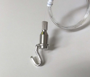 【日本製】額吊りナイロン5㎏(自在1000mm) ■8225額吊り透明ナイロン100cm