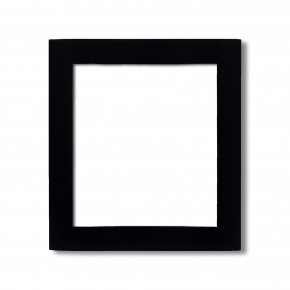 【スタンド付き】4877 ブラック■ウェーブ色紙額(8×9)273×242mm