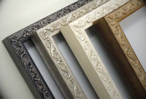 【角額】正方形額・深みのある額 ■8201 300角(300×300mm)ホワイト