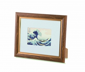 北斎(葛飾北斎)浮世絵額 「神奈川沖浪裏」