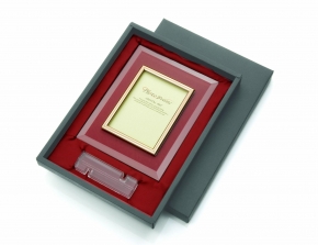 高級クリスタルアートフォトフレーム L版(127×89mm)