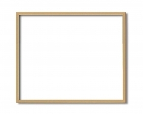 5767デッサン額 大全紙サイズ(727×545mm) (木地)