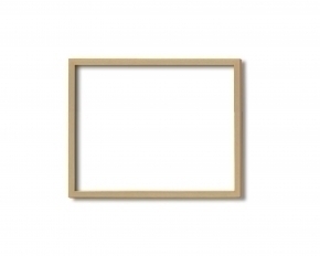 5767デッサン額 四ツ切サイズ(424×348mm) (  木地  )