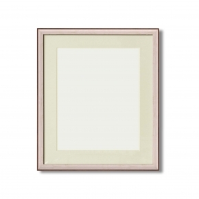 【軽量水彩額】■8155水彩額F8マット付(ホワイト)