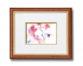 いわさきちひろインチ額  夢のダンス