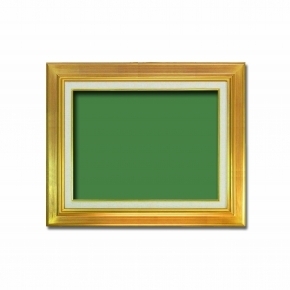 【油額】キャンバス額・油絵額 ■7711 P6号(410×273mm)「ゴールド」