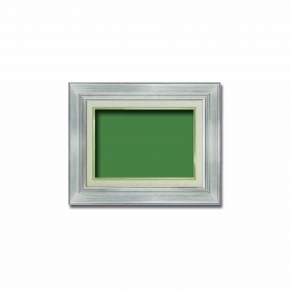 【油額】キャンバス額・油絵額 ■7711 F3号(273×220mm)「シルバー」