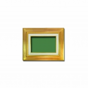 【油額】キャンバス額・油絵額 ■7711 F0号(180×140mm)「ゴールド」