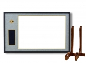 4886褒賞勲章額(517×367mm)額立て付き(黒/グレードンス)