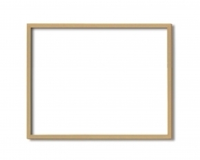 5767デッサン額 小全紙サイズ(660×510mm) (木地)