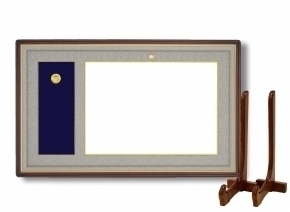 4035勲記勲章額(595×420mm)額立て付き(グレードンス)