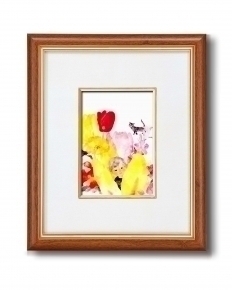 いわさきちひろインチ額  かくれんぼ