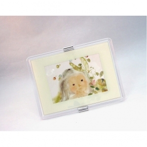 ちひろ透明フォトフレーム「五粒のエンドウ豆」