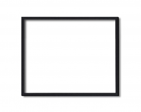 5767デッサン額 半切サイズ(545×424mm) (ブラック)