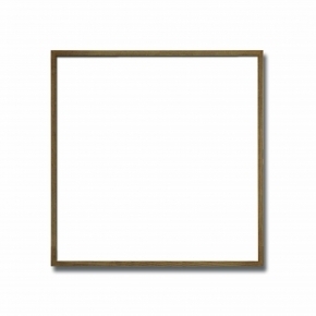 【角額】紫外線から作品を守るUVカットアクリル付き■9102 350角(350×350mm) 茶