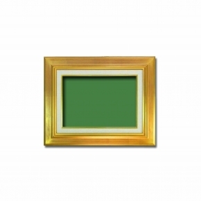 【油額】キャンバス額・油絵額 ■7711 F3号(273×220mm)「ゴールド」