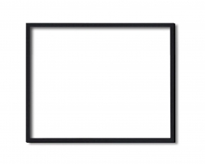 5767デッサン額 小全紙サイズ(660×510mm) (ブラック)